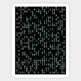 Ones And Zeros Binary Code Magnet